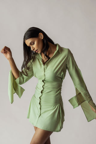 Lune Dress (Mint Green)